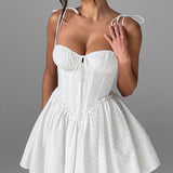 Phoebe Mini Dress - Ivory