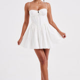 Phoebe Mini Dress - Ivory