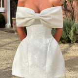 Raquel Mini Dress - Ivory