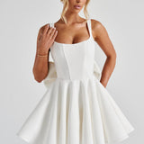 Rue Mini Dress - Ivory