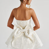 Salome Mini Dress - Ivory