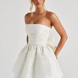 Salome Mini Dress - Ivory