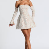 Salone Mini Dress - Ivory