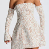 Salone Mini Dress - Ivory