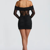 Sauline Mini Dress - Black