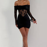 Sauline Mini Dress - Black