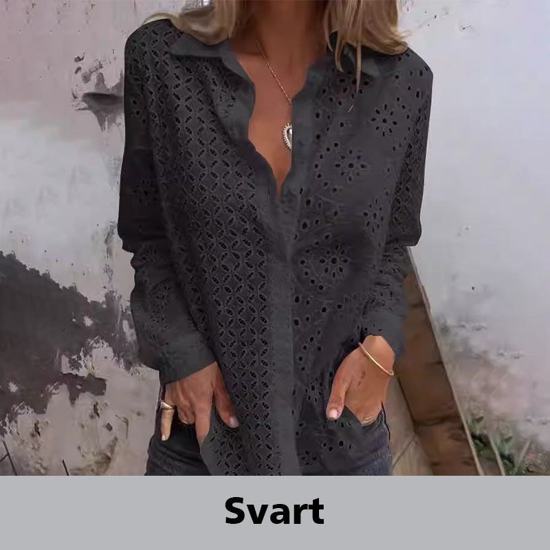 【M-4XL】💟Női V-kivágott Blúz