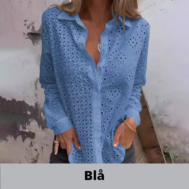 【M-4XL】💟Női V-kivágott Blúz