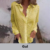 【M-4XL】💟Női V-kivágott Blúz