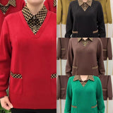 Prémium női felsők kockás gallérral (M-4XL méretben)