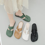 【EU 35-42】👡Oversized Hollow Flat Sandals