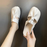 【EU 35-42】👡Oversized Hollow Flat Sandals