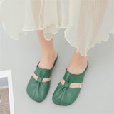 【EU 35-42】👡Oversized Hollow Flat Sandals