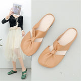 【EU 35-42】👡Oversized Hollow Flat Sandals
