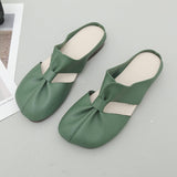 【EU 35-42】👡Oversized Hollow Flat Sandals