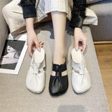 【EU 35-42】👡Oversized Hollow Flat Sandals