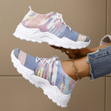 🌼 Tavaszi Akciók 🎉 Női Stílusos Lélegző Slip-On Tornacipők
