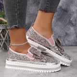 ✨Újdonságok az ajánlatban! ✨Női Strasszos Slip-On Masnis Sportcipők
