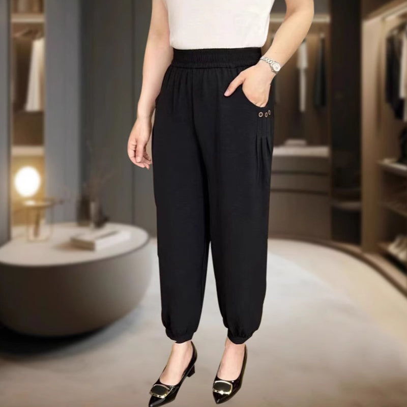 【M-XL】👖Női Laza, Hűvös és Légáteresztő Alkalmi Nadrágok