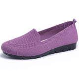 Női légáteresztő hálós slip-on alkalmi cipők