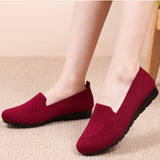 Női légáteresztő hálós slip-on alkalmi cipők