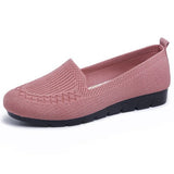 Női légáteresztő hálós slip-on alkalmi cipők