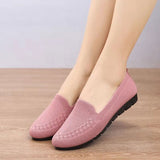 Női légáteresztő hálós slip-on alkalmi cipők