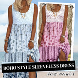 ✨👗 Női Ujjatlan Boho Stílusú Ruha