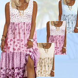 ✨👗 Női Ujjatlan Boho Stílusú Ruha