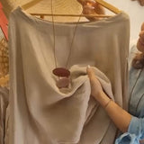👗Női bő blúz és virágmintás, széles szárú nadrág szett