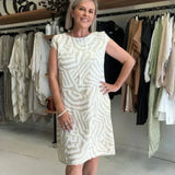 👗Női Casual Nyomtatott Zsebes Ruha