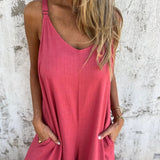 🔥👗【S-3XL】Laza Pamut Vászon Overall 💃✨