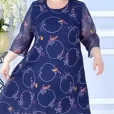 ✨Stílusos, légies, mintás ruha