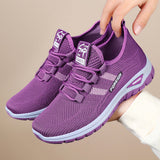 🏃‍♀️👟Női Lélegző Hálós Kültéri Edzőcipő