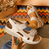 👡Női stílusos kivágott platform szandálok