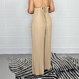【S-4XL】💃 Women's Halter Neck Loose Jumpsuit