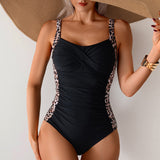 🏖️ Elegáns Halter Vállú Egyrészes Fürdőruha – Vékony Design, Maximális Stílus! Napozz Magabiztosan! ☀️