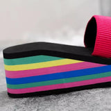 🌈Női alkalmi flip flop szivárványos talppal" can be rewritten as:

"🌈Női szivárványos talpú alkalmi flip flop