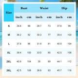 🌊🌴🌞 Női mintás tankini és rövidnadrág 2 részes fürdőruha szett👙