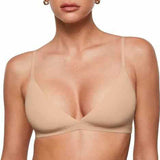 💞Női rugalmas anyagú, merevítő nélküli háromszög bralette támogatással🌸