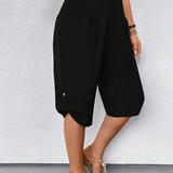 Női könnyű capri leggings