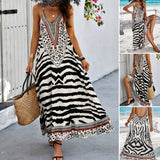 Maxi Ruha Zebra Leopárdmintával
