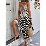 Maxi Ruha Zebra Leopárdmintával
