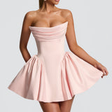 Trinity Mini Dress - Pink
