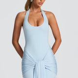 Veneda Maxi Dress - Glacier Blue