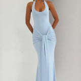 Veneda Maxi Dress - Glacier Blue