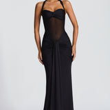 Fekete Vixen Maxi Ruha