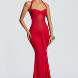 Vixen Maxi Dress - Red