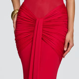 Vixen Maxi Dress - Red