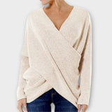Heidi | Cross-Back Knit Sweater